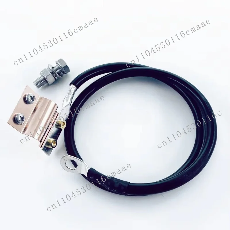 Standard grounding kits for 1/4 cable and 3/8 corrugated coaxial cable