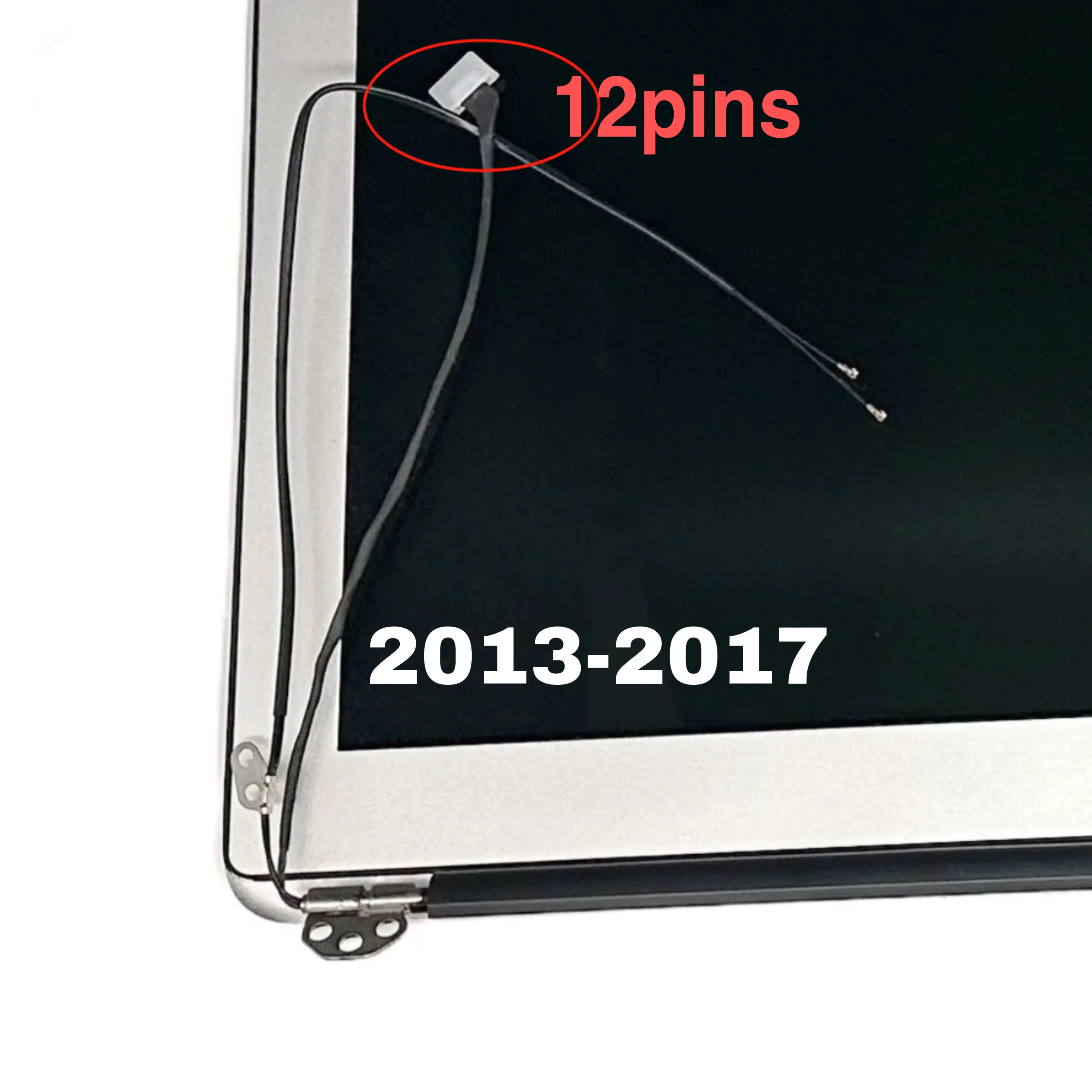 맥북 에어 레티나 프로 13인치 15인치 A1466 A1425 A1398 A1502 실버 2012-2017년용 신형 Jlbt LCD 스크린