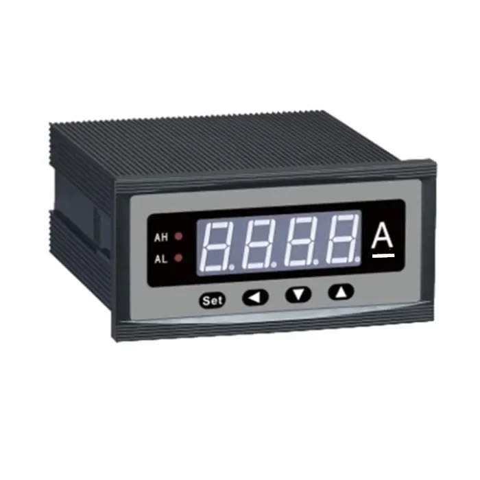 Digital display single-phase DC intelligent ammeter RS485 digital ammeter head upper and lower limit alarm relay output