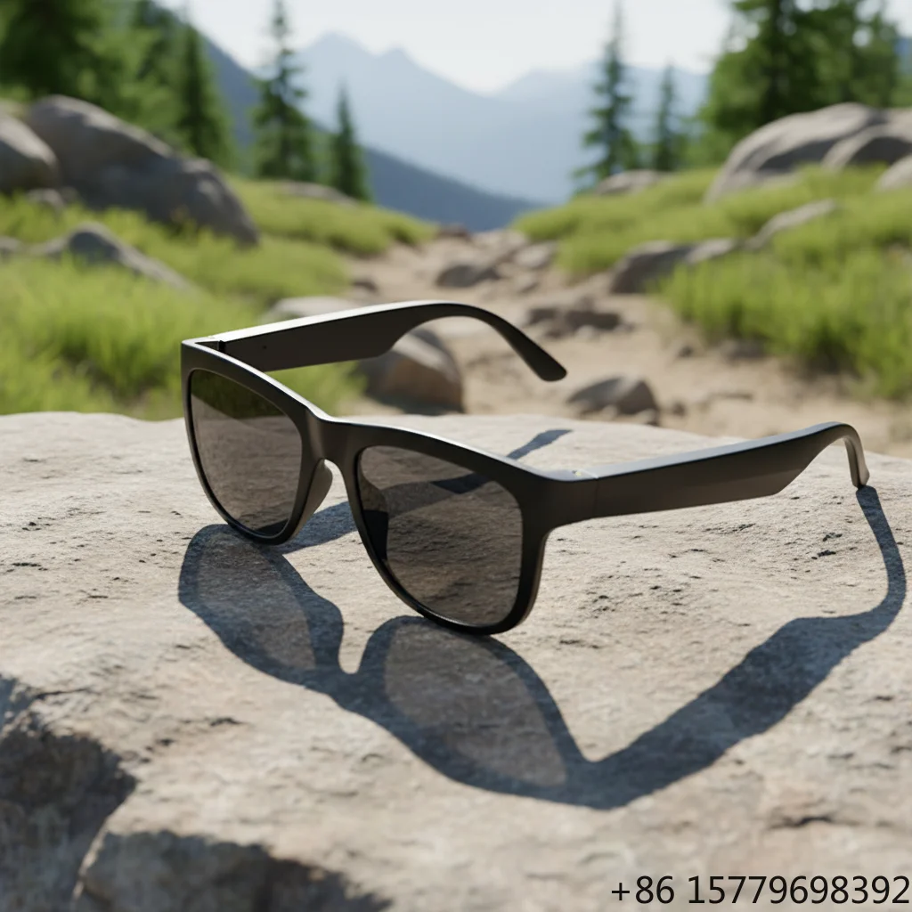 

OEM Hot Classic Button+Touch Control Phone Call Polymer Battery Wireless Sport Headset AI Glasses