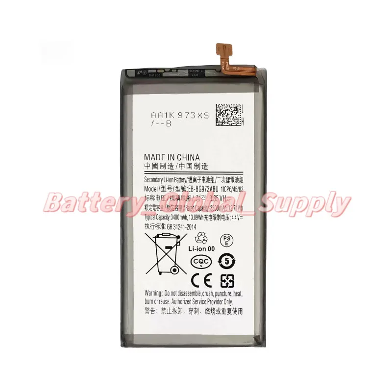 

For EB-BG973ABU S10 battery 3.85V 3300mAh 1 PCS fast delivery, brand new -