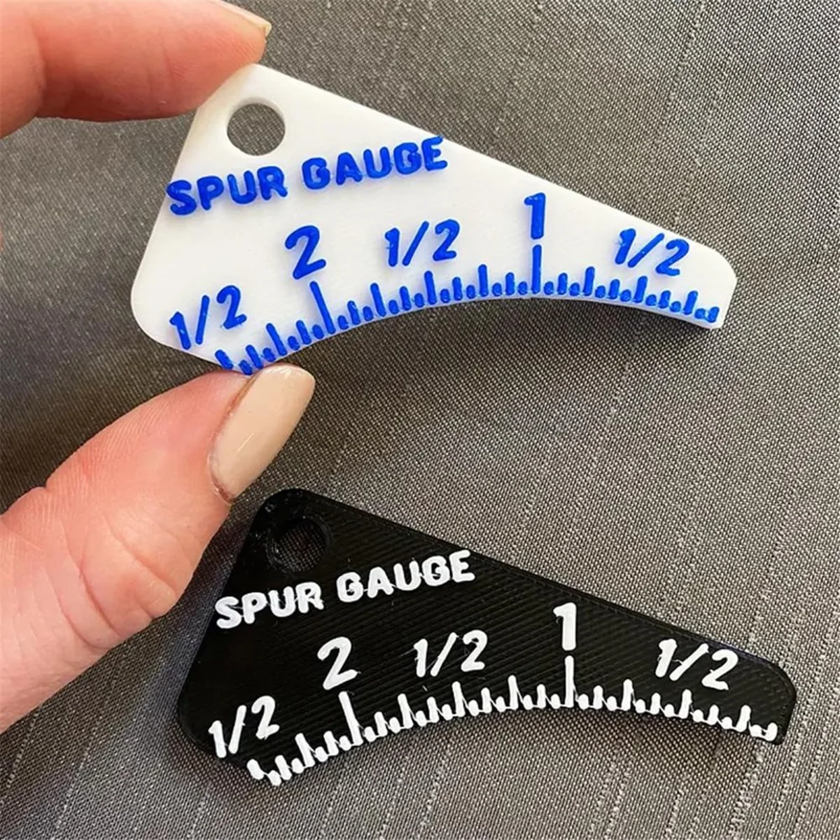 

AA98 Калибр шпора для индейки, прецизионный инструмент для измерения длины шпора индейки, измерительный инструмент для охотников на индейке, черный