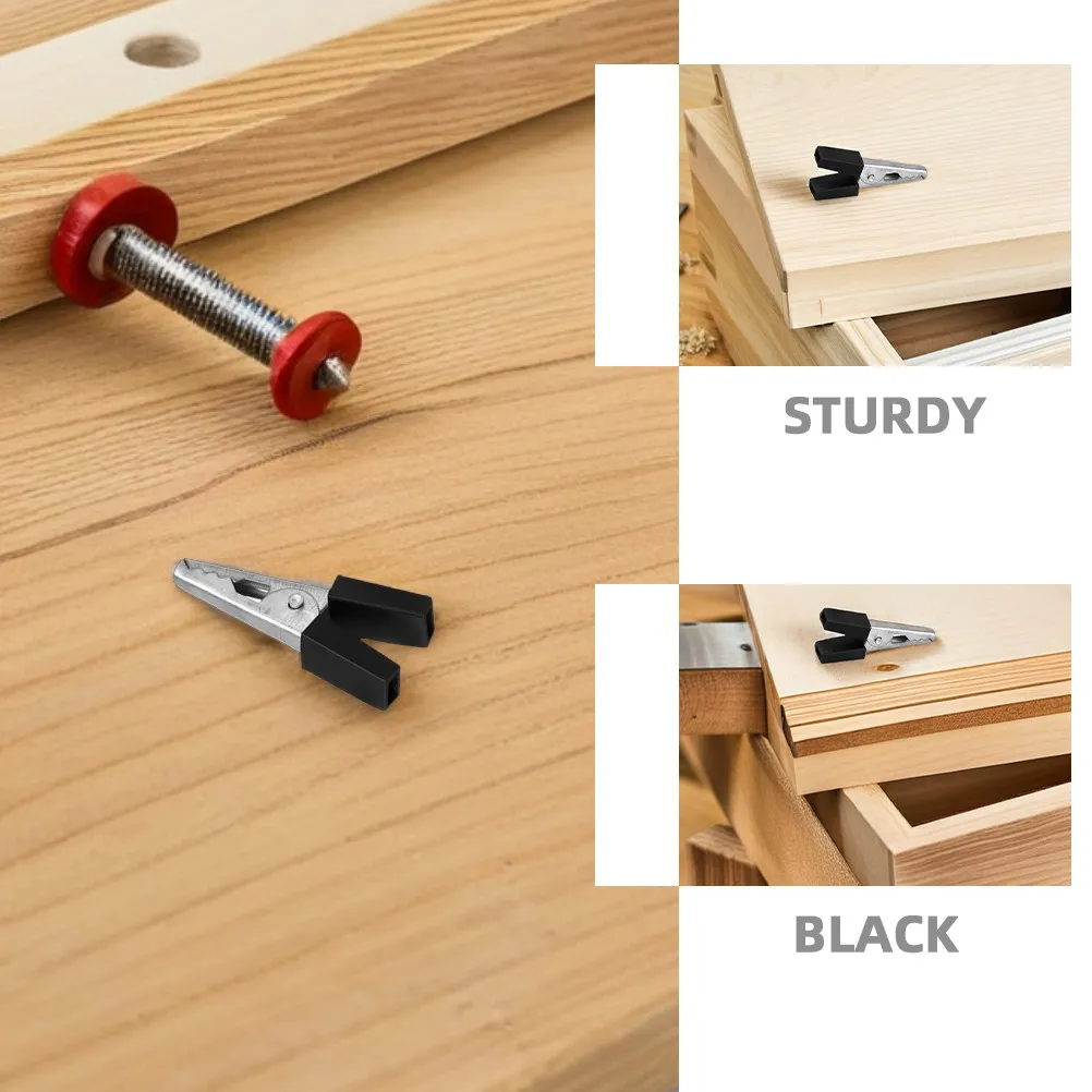 40Pcs Cage Door Safety Clip Iron Material Wear Resistant Bird Cage Lock for Parrot Cockatiel Small Bird Enclosures Clip Secure