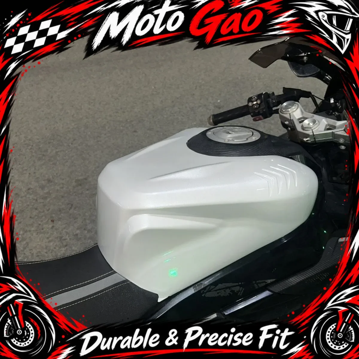 Motorcycle fuel tank cover raised competitive modification fully enclosed fuel tank cover Fit For CFMOTO 450SR 450SRS 450SR/SRS