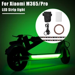 Flashlight Bar Lamp for Xiaomi M365 Pro 1S /Max G30 Electric Scooter Night Safety Light Scooter Decorative Lamp Parts Led