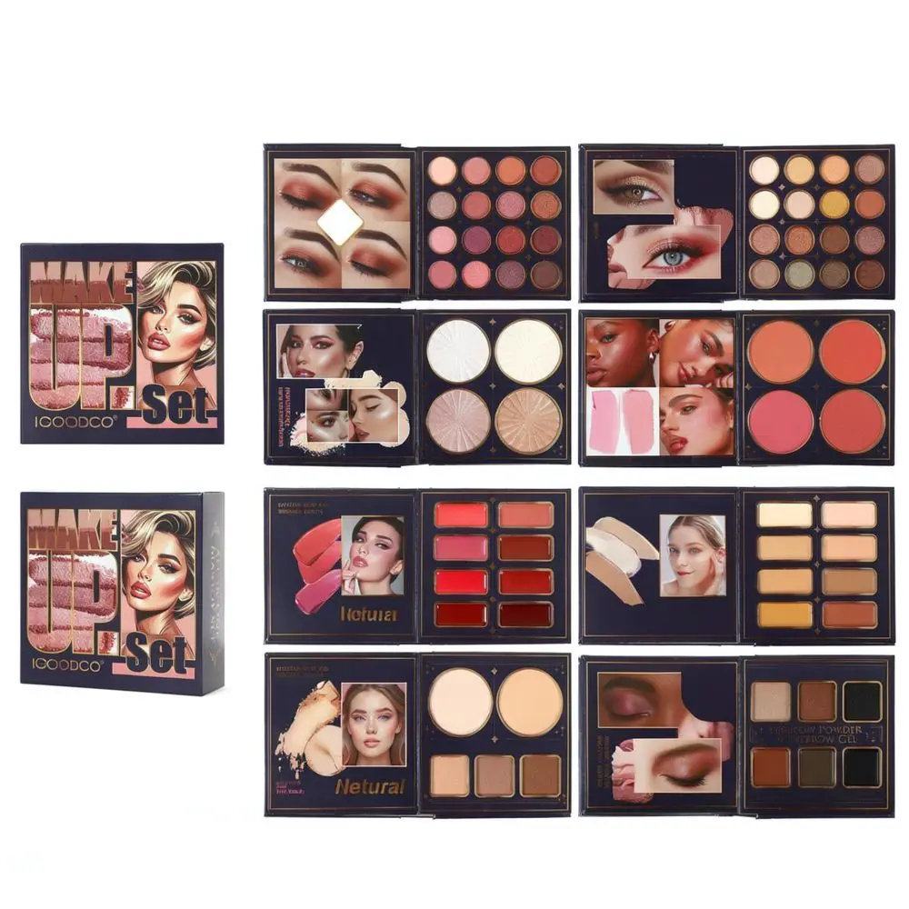 Portable Makeup Palette Matte Shimmer Eyeshadow Cosmetic For IGOODCO Face Blush Palette Professional Beauty Multi Color