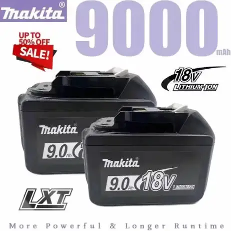 

Оригинальный аккумулятор Makita 18В 9Ач, перезаряжаемый аккумулятор, литиевая батарея Makita 18В для электроинструментов + зарядное устройство + электрическая дрель