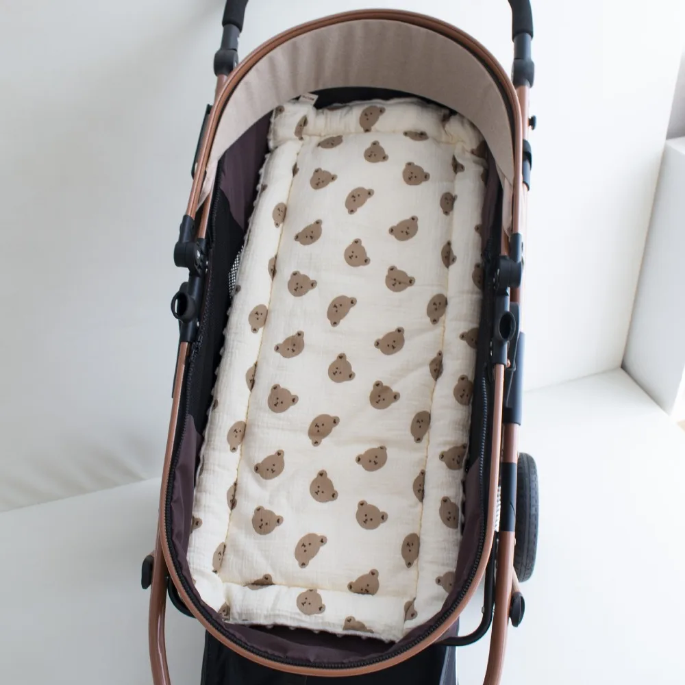 

Cartoon Pattern Baby Stroller Cushion Baby Seat Cushion Stroller Accessories Pushchair Car Mat Car Seat Pram Cushion