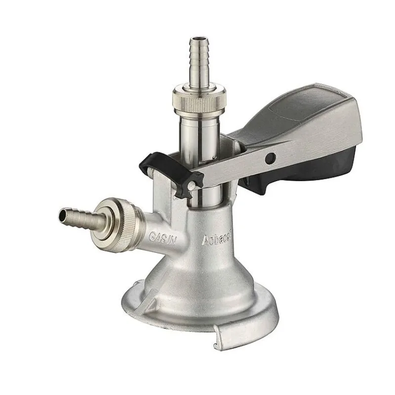 

A type beer coupler head