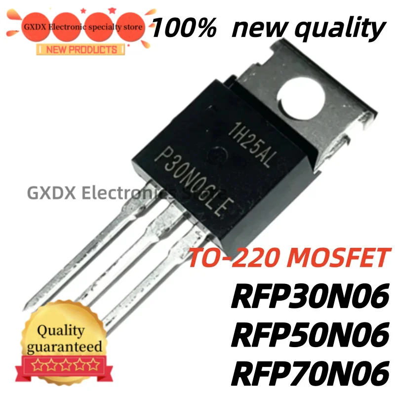 10Uds 100% new quality RFP30N06 P30N06 P30N06LE TO220 RFP50N06 P50N06 50N06 RFP70N06 P70N06 RFP30N06LE TO-220