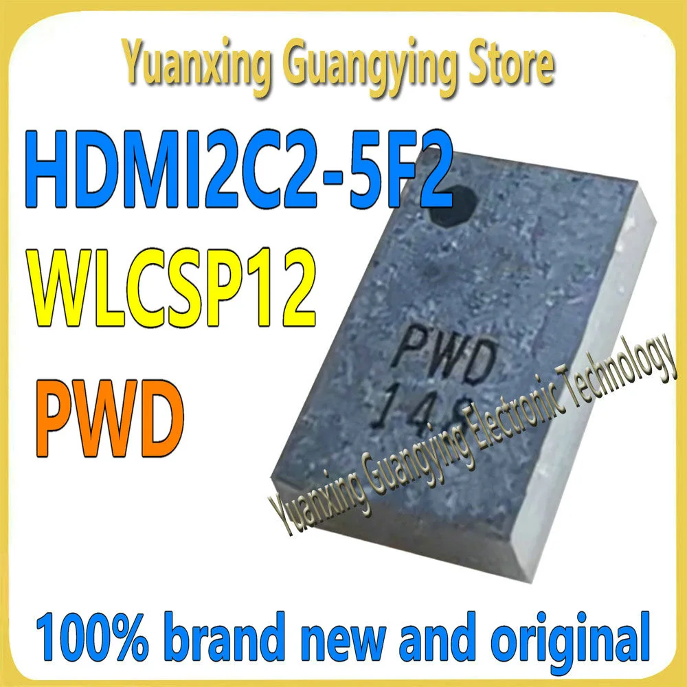 

(5 шт.) HDMI2C2-5F2 HDM12C2-5F2 Маркер: чип PWD WLCSP12 IC 100% новый и оригинальный