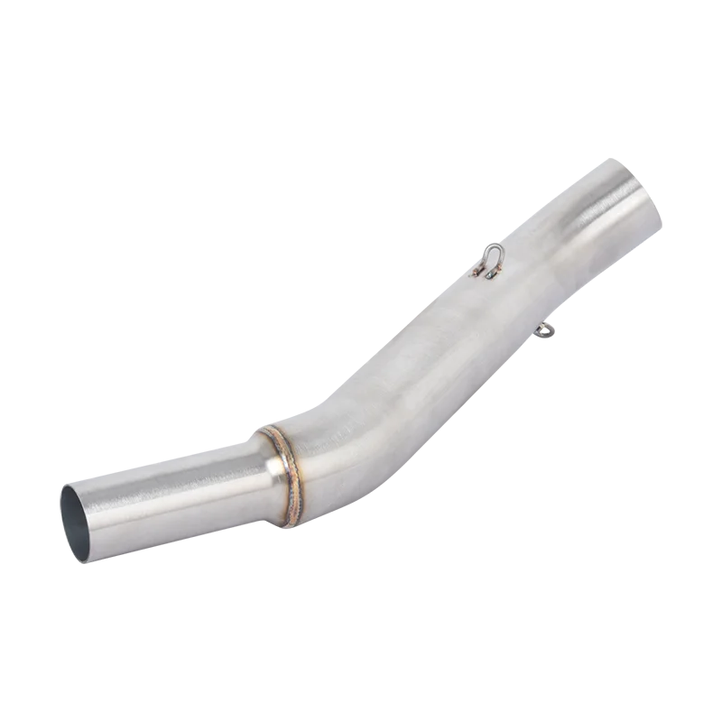 ل Bajaj Pulsar 200 NS200 RS200 Pulsar 160 NS160 Dominar 400 2015 - 2024 دراجة نارية العادم الهروب 51 مللي متر الخمار منتصف وصلة الأنابيب #4