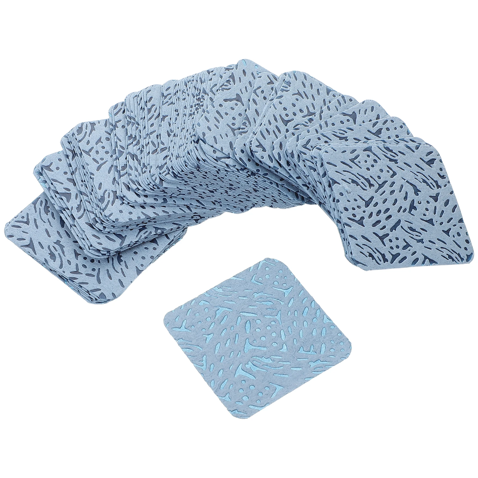 

540pcs Nail Cleansing Pads Blue Bag Cotton Wipes for Polish Remover Travel Tools Fingernail Care Makeup Removal