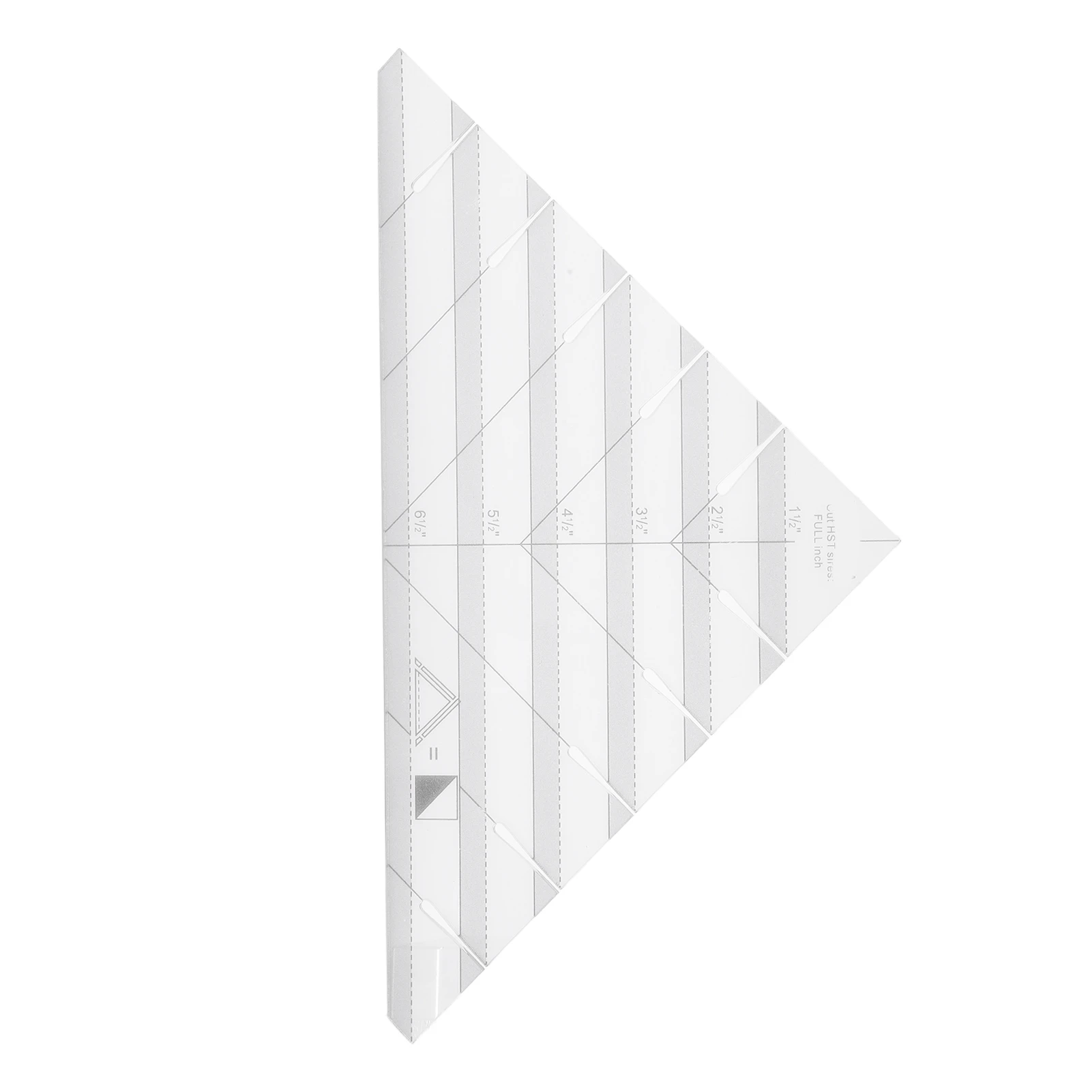 Strip Tube Ruler Accurate Clear Scale Light Weight Good Toughness Quilt Designs Strip Tube Ruler for Household Sewing