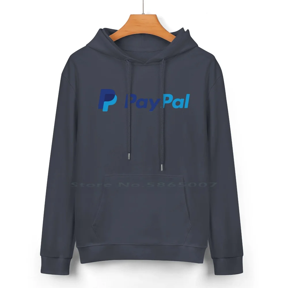 Paypal Pure Cotton Hoodie Sweater 24 Colors Us Tech Alibaba Sea Shopee Google Ant Tencent Baidu Nio Xpeng Square Paypal 100%