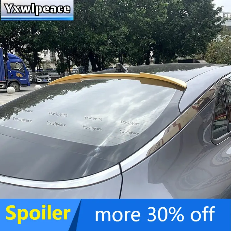 

For Kia K5 Optima (DL3) 2020 2021 2022 High Quality ABS Plastic Primer Color Rear Window Roof Spoiler Wing Car Accessories