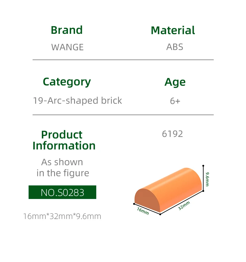 كتل بناء منحنية منحنية للأطفال ، ملحقات MOC ، طوب متوافق ، صندوق هدايا ، 2 × 4 ، 15 لكل حصة #3