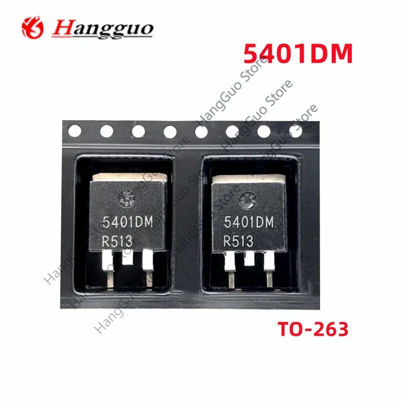 Lote de 10 Transistores Originales 5401DM TO263 para Placa de Computadora de Auto, Chip IC de Control de Encendido