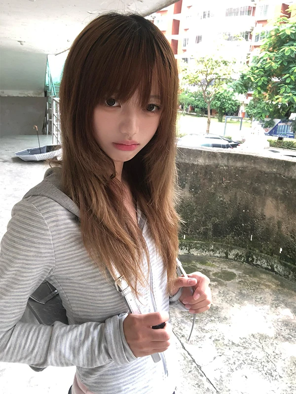 Tonngirls Y2k اليابانية هوديس المرأة طويلة الأكمام مخطط البلوز الشارع الشهير الأمريكية مخطط هوديس مع سحاب E-الفتيات #5