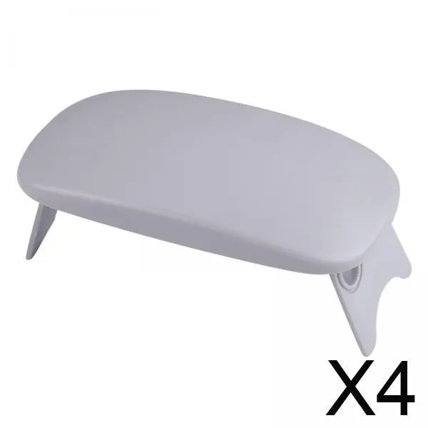 

4xNail Arm Rest Stand Table Desk Station Professional Foldable Manicure Pillow gray
