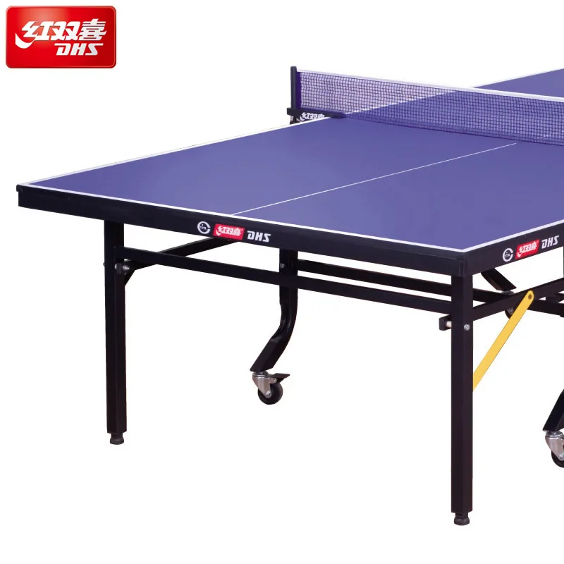 DHS/Hongshuangxi T2024 Table Tennis Table Integral Folding Table Tennis Table Standard Professional Competition Table