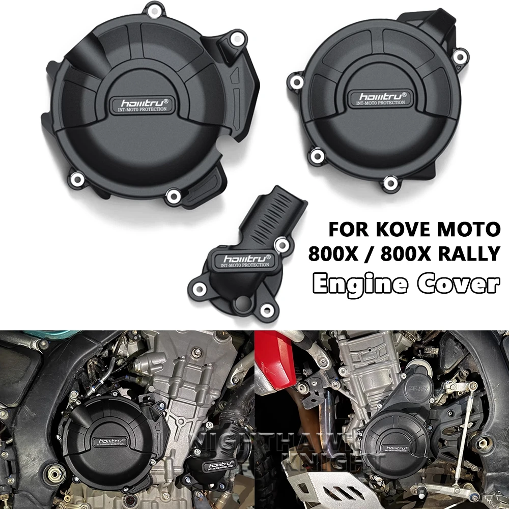 

New 800X Engine Cover For KOVE 800 X 800X RALLY Motorcycle Accessories Protects Engine Fall Protective Cover