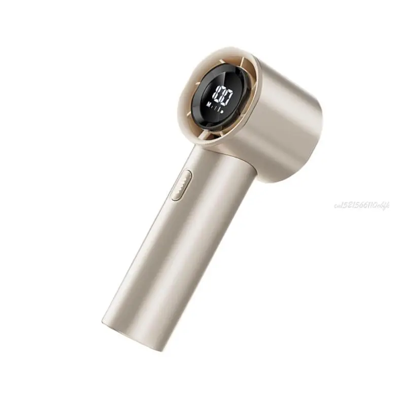 27RB 3 스피드 냉각 팬 송풍기 여성용 디지털 디스플레이가있는 휴대용 휴대용 팬