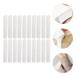 100 Pcs Hat Sweat Sticker Anti-dirty Pad Absorption Collar Absorbent Non-woven Fabric Absorbing for Sweat-absorbing