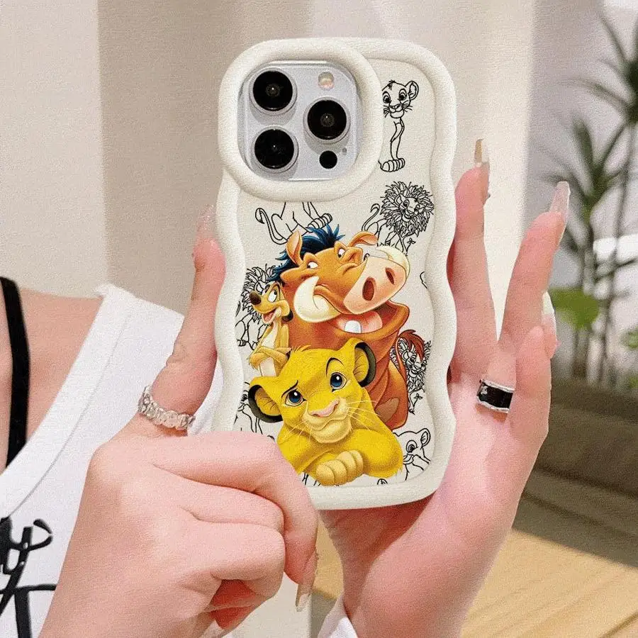 Disney Lion King Phone Case for Apple iPhone 16 15 Pro Max 14 13 Pro 11 12 7 8 Plus X XS MAX 14 Plus TPU Soft