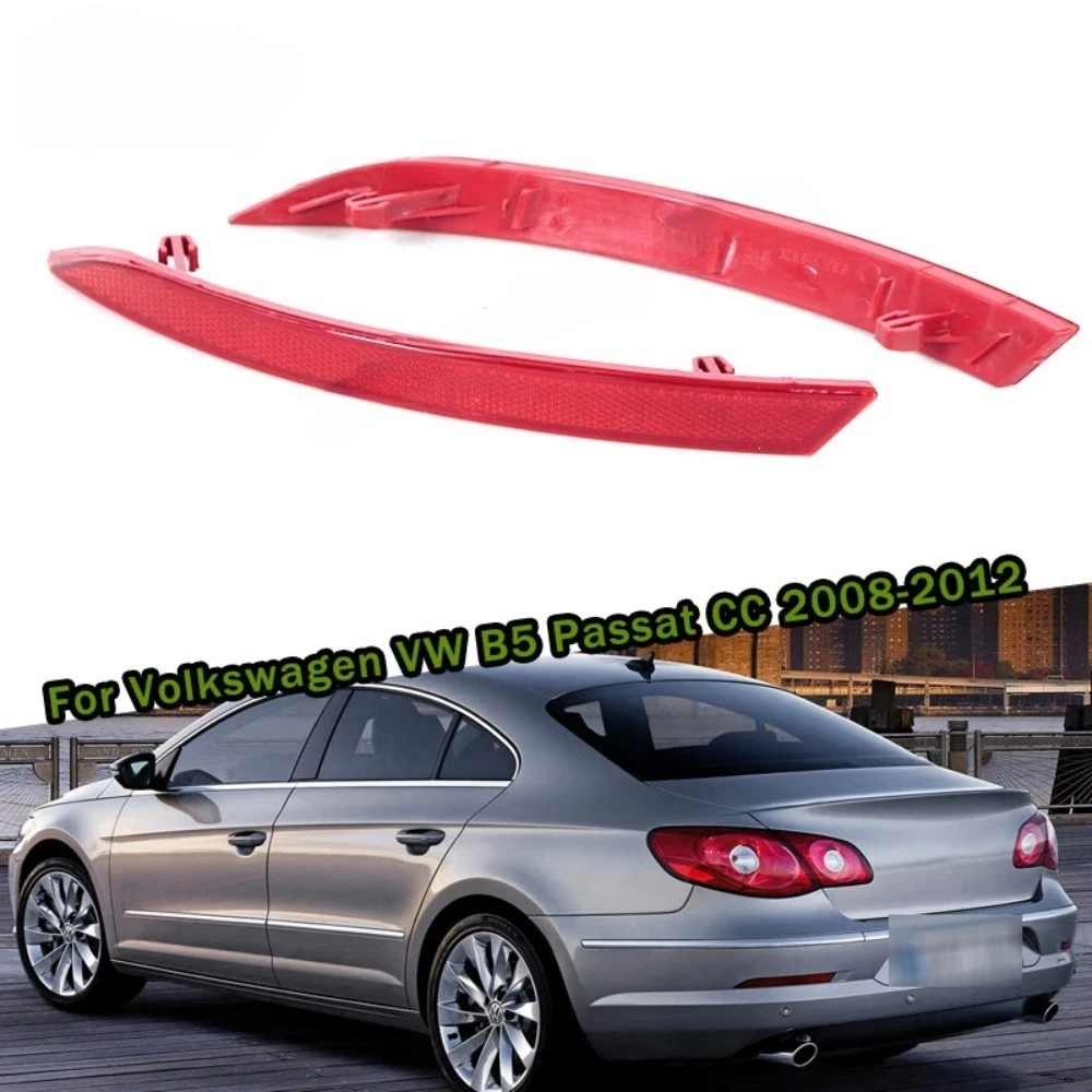 

3C8945105B 3C8945106B Автомобильные красные линзы, задний бампер, стоп-сигналы, задний предупреждающий сигнал, противотуманная фара для Volkswagen VW Passat CC 2008-2011