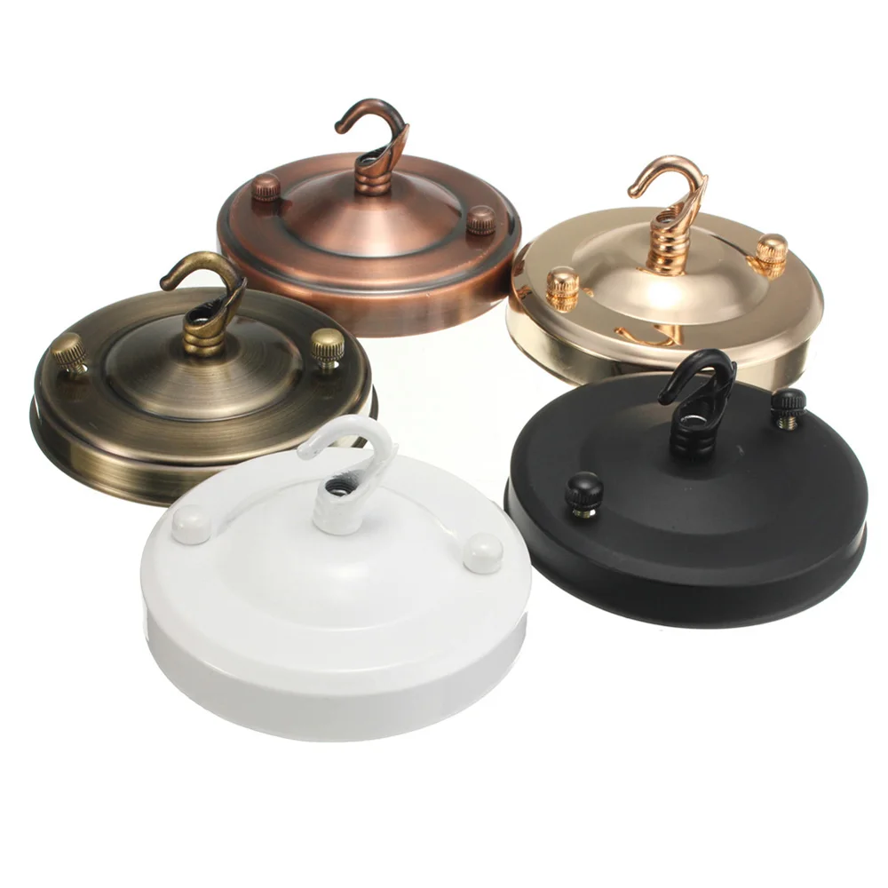 Durable Metal Practical Chandelier Hook Industrial Lamp Hook Ceiling Hook Light Fitting Light Base Ceiling Holder
