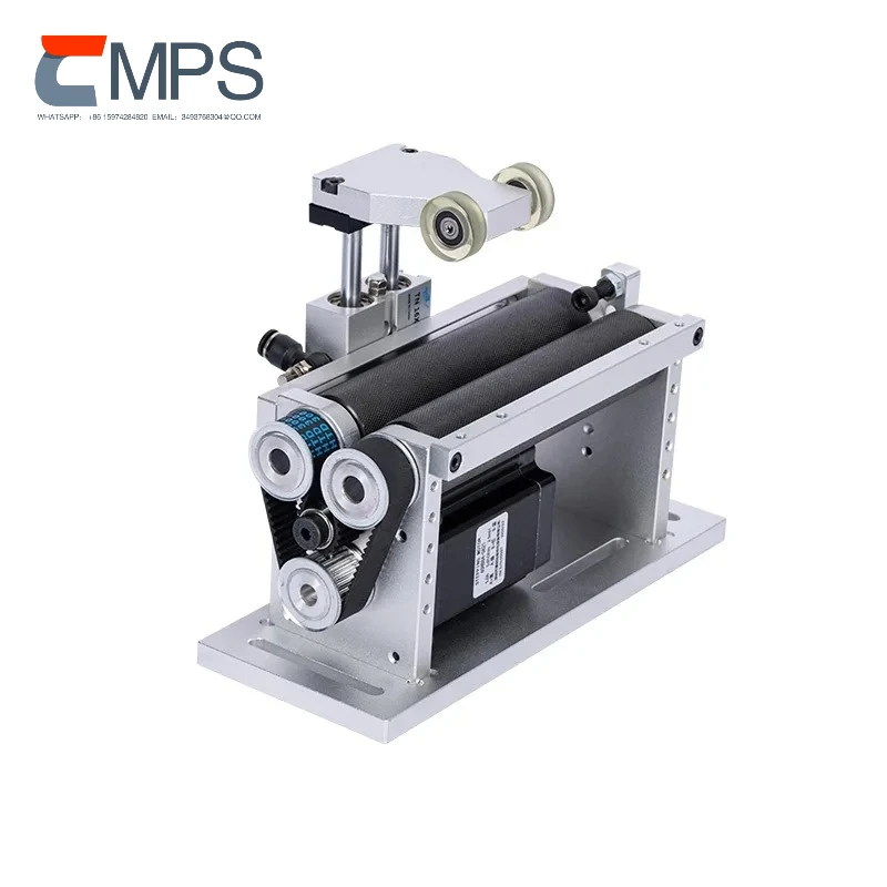 Round tube sealing welding tooling Laser handheld welding Cylindrical marking Rotary table Roller type rotary visual inspection