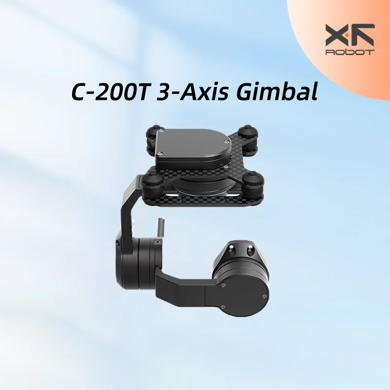 XF-C-200T 3Axis Gimbal متوافق مع جهاز التحميل الذي لا يهم ثم 200 جرام