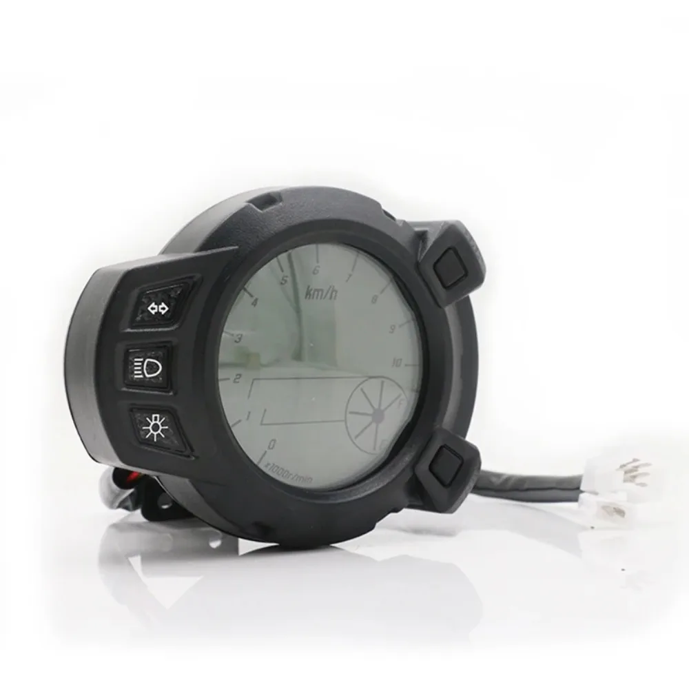 Nordson 7 Color Motorcycle Instruments 10000 RMP LCD Motocycle Speedometer Tachometer Accessories for Yamaha Zuma MBK X125 YW125