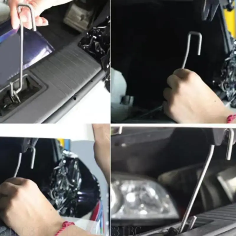 Tige de Support en acier de 23cm, barre de Support de coffre, Support de porte de voiture de Camping, accessoires de véhicule, mises à niveau pour portes et coffre de voiture