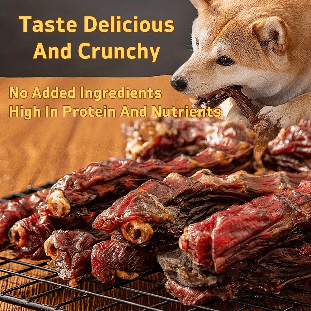 150g/5.29oz (3 Count x50g/1.76oz)Duck Necks, All Natural Ingredients, Natural Dog Treats, Healthy, Easily Digestible