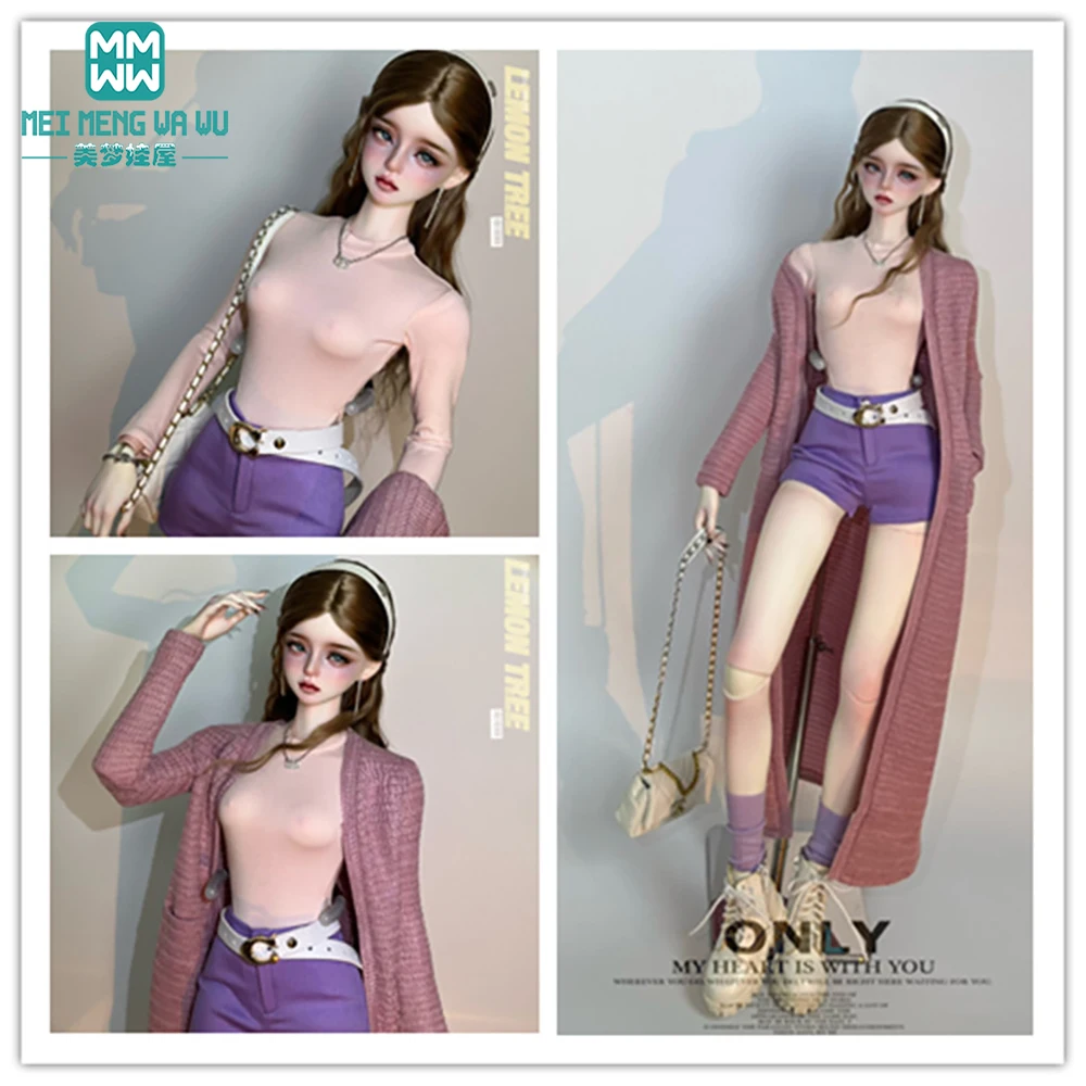 

Fits 58-63cm 1/3 BJD Clothse Fashion Sweater Knitted Coat DD SD Toy Ball-Jointed Doll Girl Gift