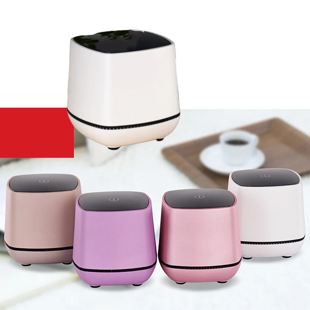 

Desktop Mini Speaker with Volume Control USB Powered Small Computer Speaker for Home Office Music Movies Clear Stereo Sound