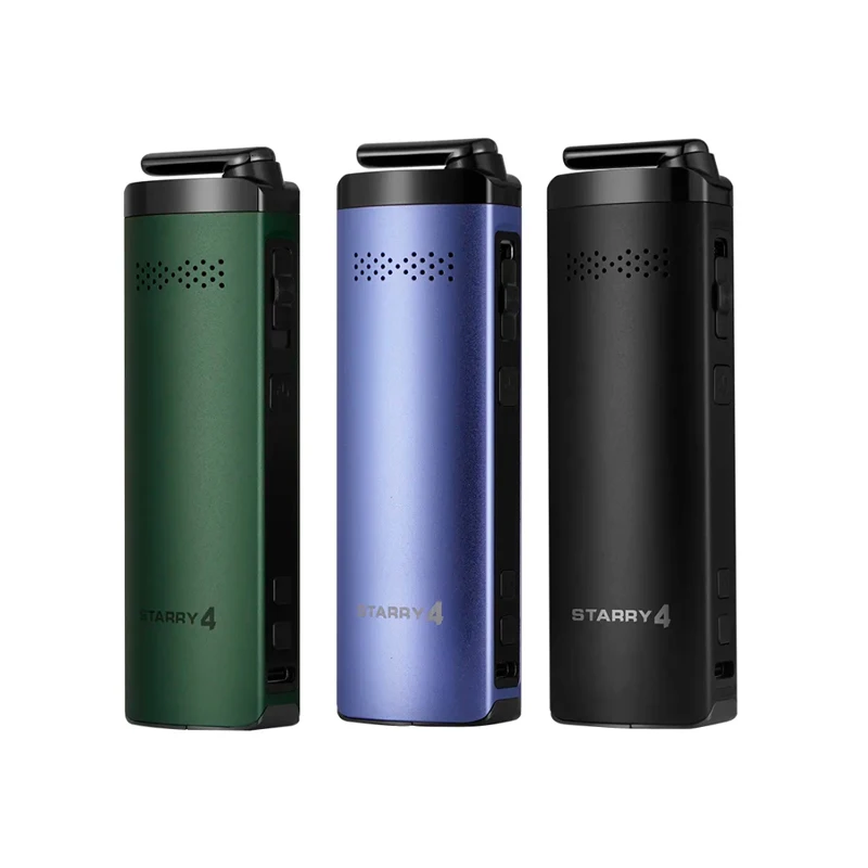 XMAX STARRY Vaporizador De Ervas Secas, Câmara de Aquecimento Cerâmico, Bocal Magnético Vape, 2550mAh, Bateria 18650 Substituível, 4 Kit, Original