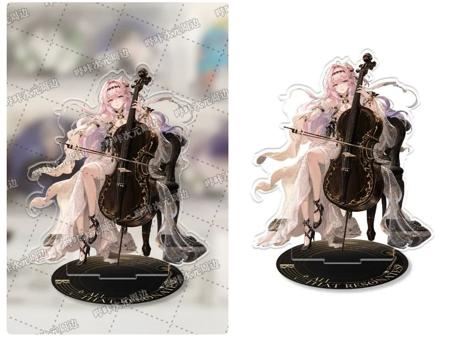 

Anime Dania Wuthering Waves Acrylic Stand Model Desktop Ornament Standing Sign Cosplay Decoration Gift Figures 16.5cm Halloween