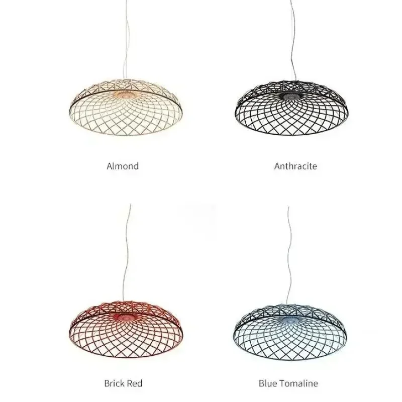 Modern Ceiling Chandelier Reticular Simplicity Acrylic Lampshade Led Lamp Nordic Salon Living Room Dining Bedroom Pendant Lights