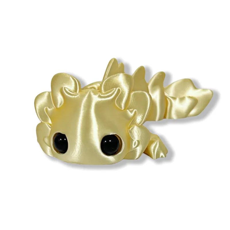 3D-gedrucktes kleines Tier-Set, gemeinsames süßes Salamander-Baby, 3D-gedruckte Tiere für Zuhause, Büro, Basteln, bedruckte Figuren, Weihnachtsgeschenke – Detail 12