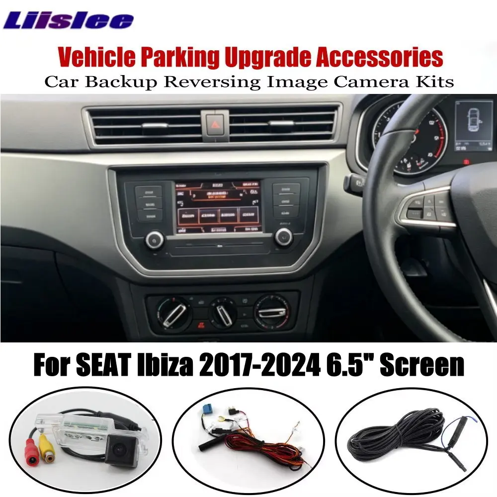 

Original OEM Display Car Rear Camera For SEAT Ibiza Mk5(KJ) 2017-2024 MQB MIB 6.5" Screen Reversing Image Upgrade Accessories