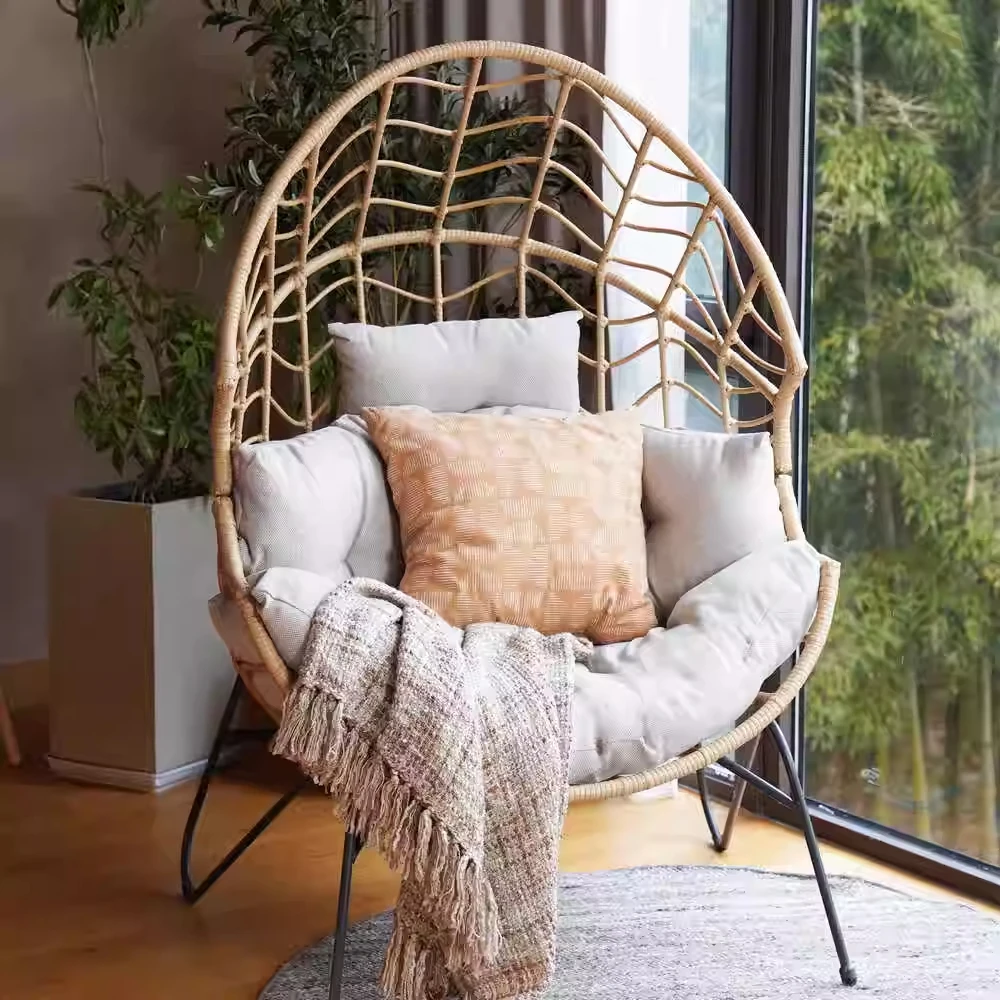 Hanging Basket Chair Indoor Swing Cradle Chair Hanging Chair Household Hanging Basket Bedroom Girl Balcony Outdoor Patio