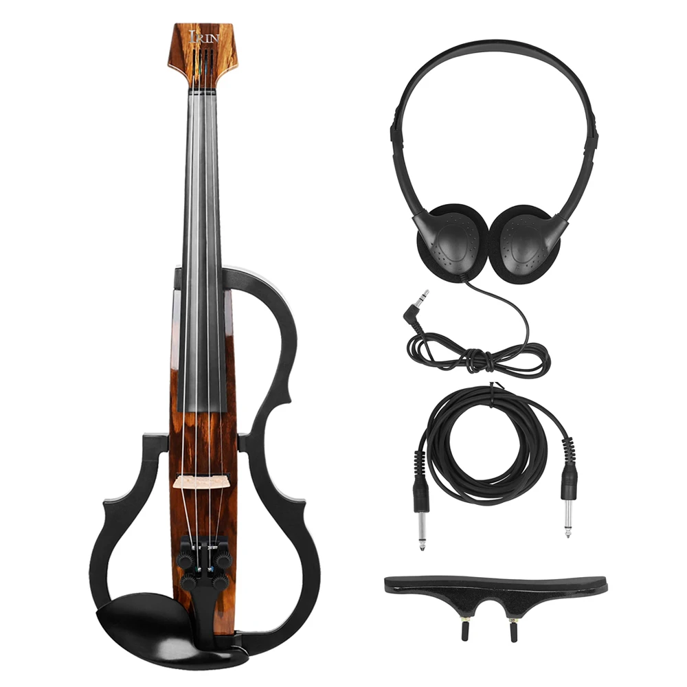 

IRIN 4/4 Electric Violin Professional Violin Partly Carbon Fiber with Accessories Minimalist Professional Stringed Instruments