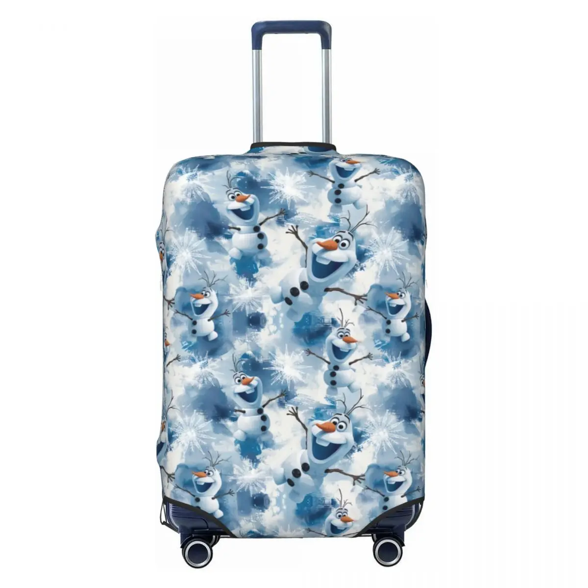 

Custom Cartoon Frozen Olaf Luggage Cover Protector Fashion Travel Suitcase Covers for 18-32 Inch