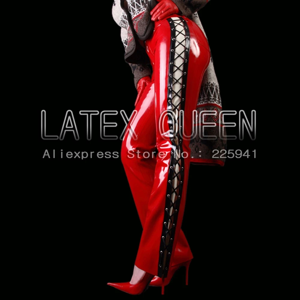 고무 라텍스 긴 바지