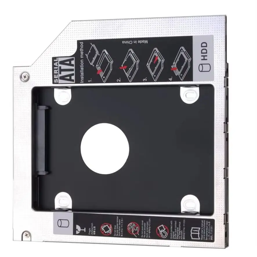 

Второй 2,5 жесткий диск HDD, оптический отсек, кронштейн рамки Caddy для Toshiba Satellite C655 C660 C850 C855 S855 P775 L645 L750 L755D A660