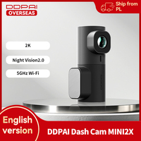 DDPAI MINI2X Dash Cam  2K 5GHz Wifi with ADAS Car DVR Camera Dashcam Night Vision2.0  Dash Camera Recorder 24H Parking Monitor