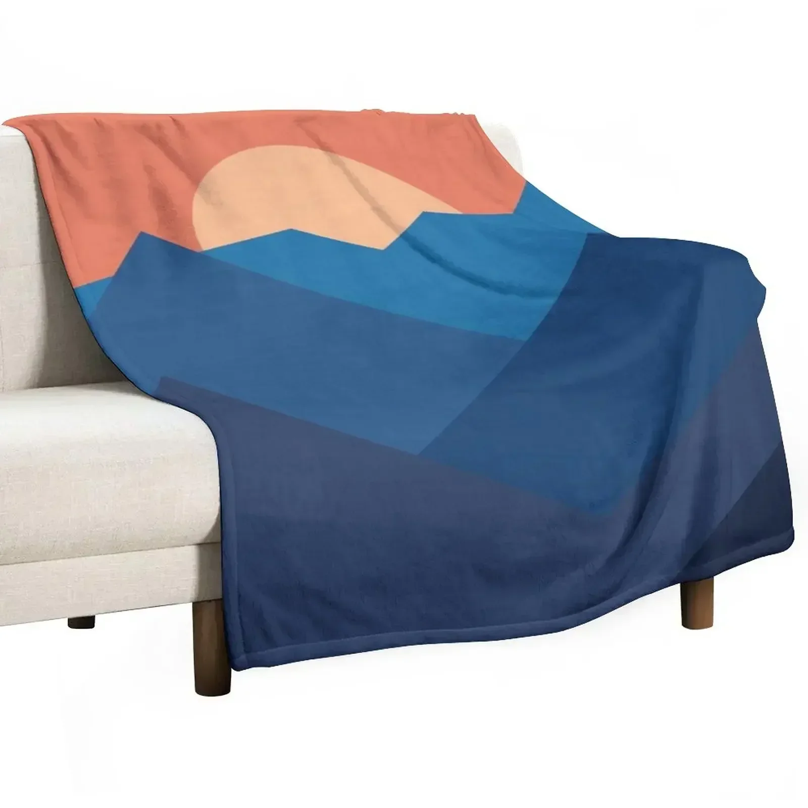 

Mountain sunrise Throw Blanket Giant Sofa Decorative Sofas Blankets